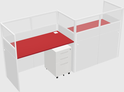 Rectangular cubicles