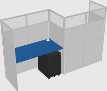 Rectangular cubicles