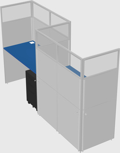 Rectangular cubicles