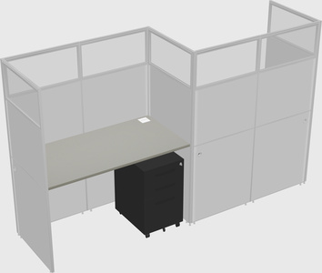 Rectangular cubicles