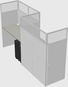 Rectangular cubicles