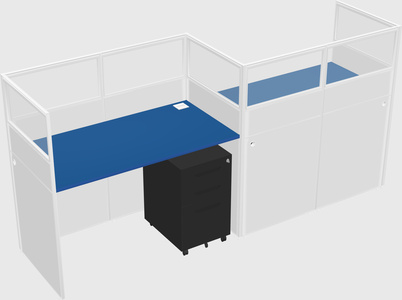 Rectangular cubicles