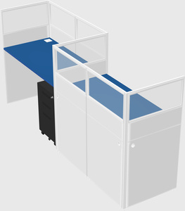Rectangular cubicles