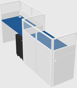 Rectangular cubicles