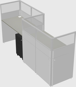 Rectangular cubicles