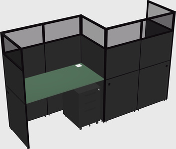 Rectangular cubicles