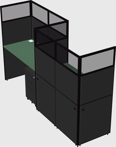 Rectangular cubicles