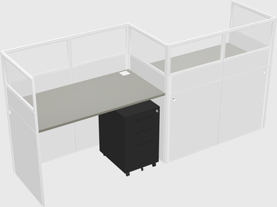 Rectangular cubicles
