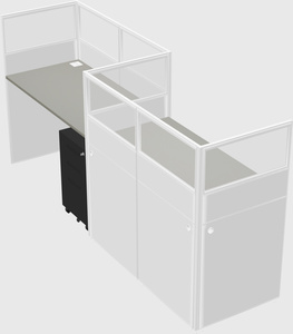 Rectangular cubicles
