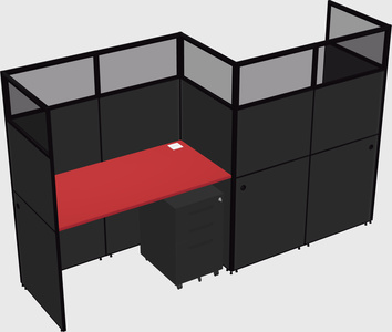 Rectangular cubicles