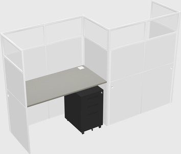 Rectangular cubicles