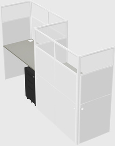 Rectangular cubicles