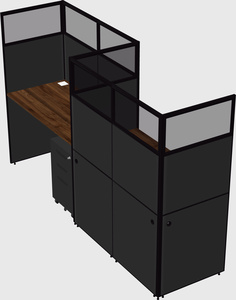 Rectangular cubicles