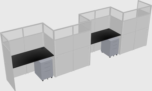 Cabines rectangulaires