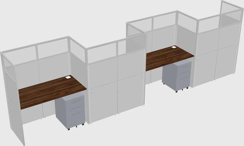 Rectangular cubicles