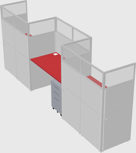 Rectangular cubicles