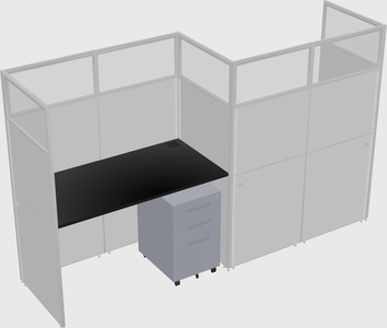Rectangular cubicles