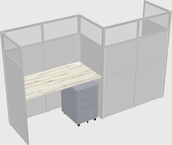 Rectangular cubicles