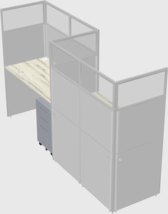 Rectangular cubicles