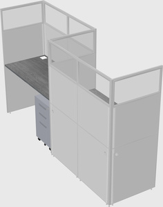 Rectangular cubicles
