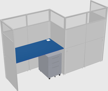 Rectangular cubicles
