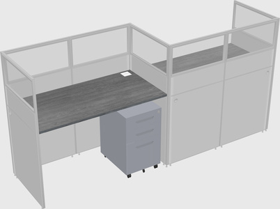 Rectangular cubicles