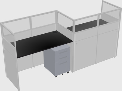 Rectangular cubicles