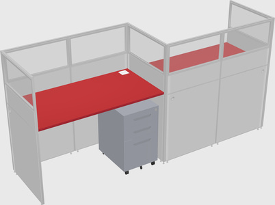 Rectangular cubicles