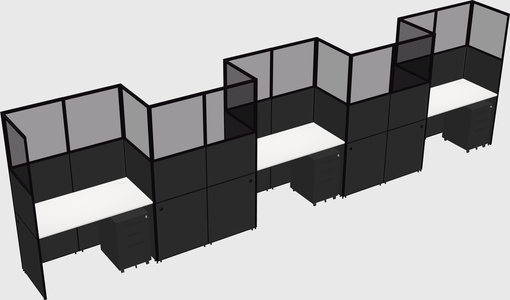 Rectangular cubicles