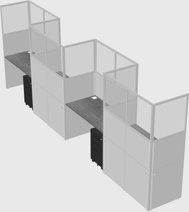 Rectangular cubicles