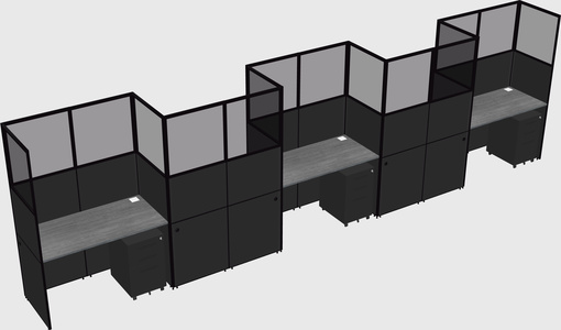 Rectangular cubicles