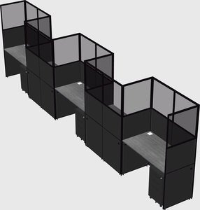 Rectangular cubicles