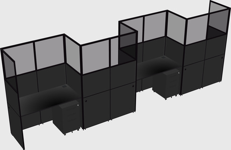 Rectangular cubicles
