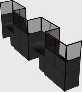 Rectangular cubicles