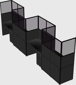 Rectangular cubicles