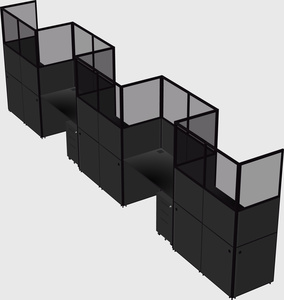 Rectangular cubicles