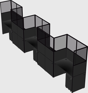 Rectangular cubicles