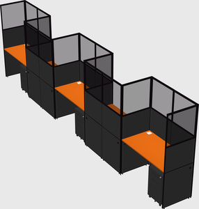 Rectangular cubicles