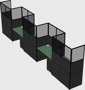 Rectangular cubicles