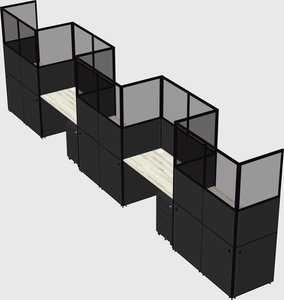Rectangular cubicles