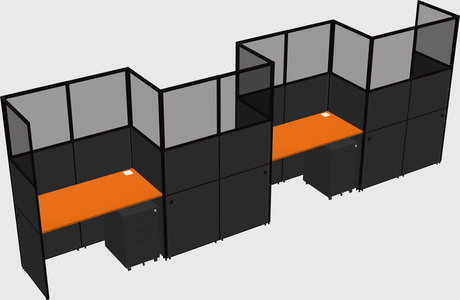 Rectangular cubicles