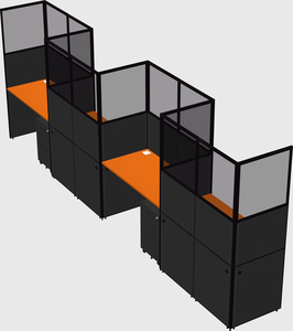 Rectangular cubicles