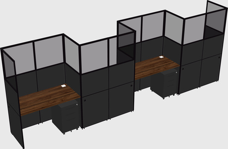 Rectangular cubicles