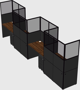 Rectangular cubicles
