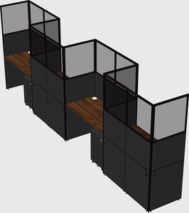 Rectangular cubicles