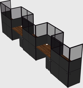 Rectangular cubicles