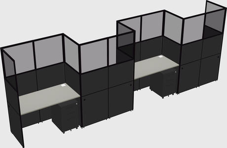 Rectangular cubicles