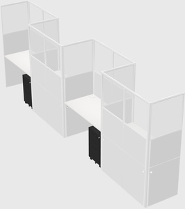 Rectangular cubicles