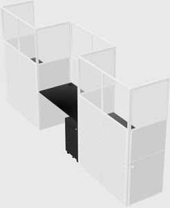 Rectangular cubicles