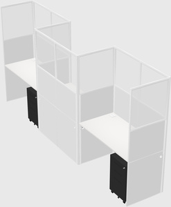 Rectangular cubicles